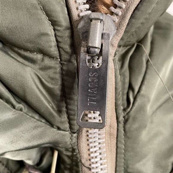 Vtg Golden Fleece Mens Parka 46 Green Extreme Cold Weather Type N-3B Military - Picture 9 of 12